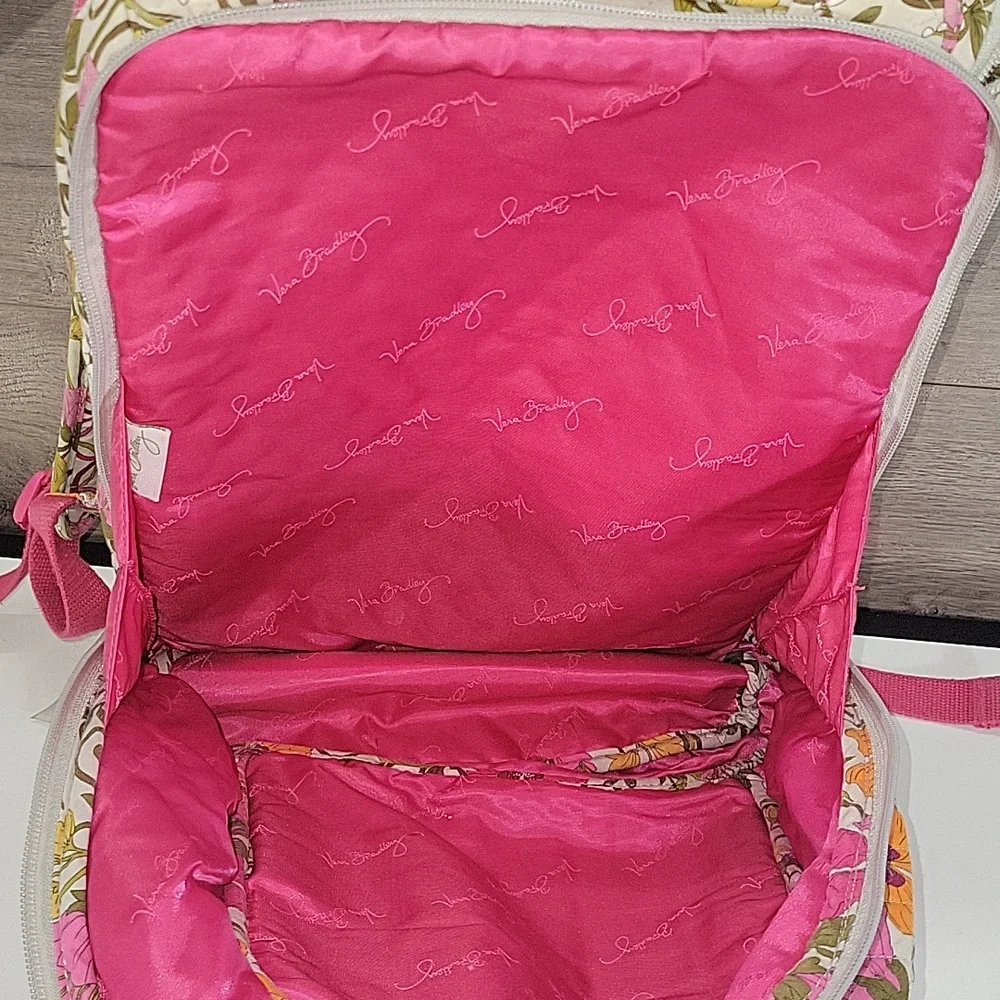 Vera Bradley Tea Garden Floral Quilted Backpack